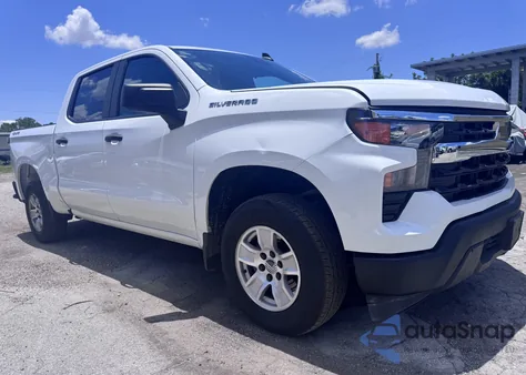 2023 Chevrolet Silverado 1500 4Wd Short Bed Wt from USA, damaged, VIN 3GCUDAEDXPG304501